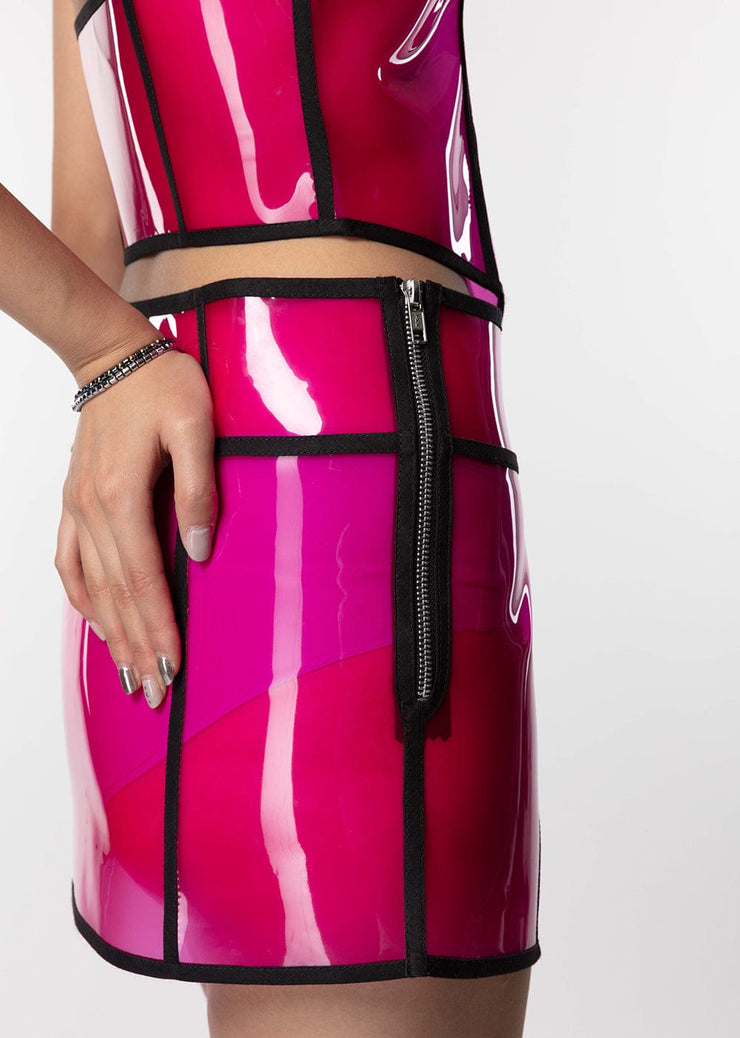 Pink Transparent Skirt