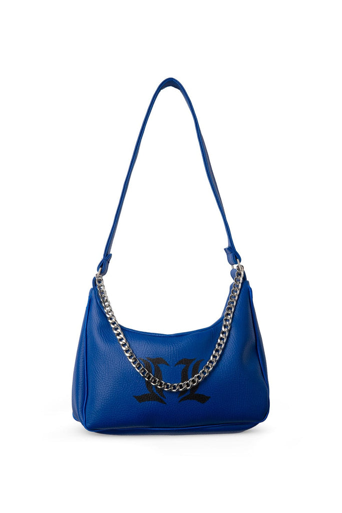 Prada mini bag online blue